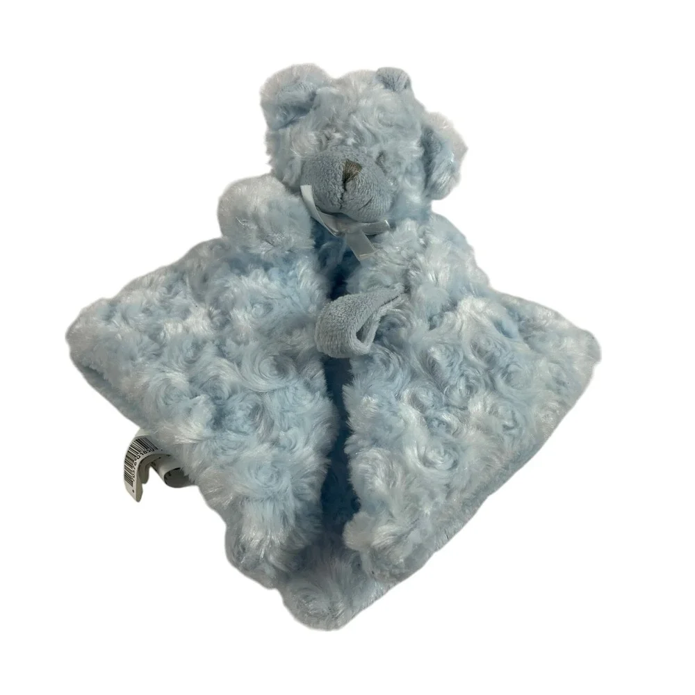Blankets & Beyond Blue Bear Blanket Plush 12